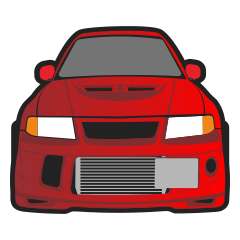 [LINEスタンプ] SD CAR V.2 ENG