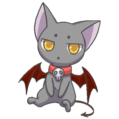 [LINEスタンプ] My demon cats