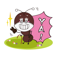 [LINEスタンプ] Yi-A
