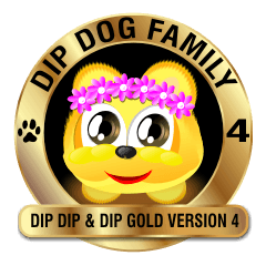 [LINEスタンプ] Dip Gold Gold Gold