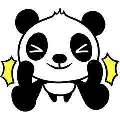 [LINEスタンプ] Weird Panda 2の画像（メイン）