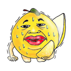 [LINEスタンプ] 土佐の文旦さん。