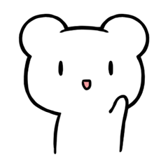 [LINEスタンプ] しろくまる