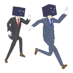 [LINEスタンプ] 田中くんと佐藤さん