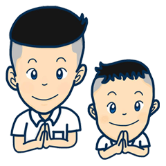 [LINEスタンプ] Kaidow ＆ Thongta