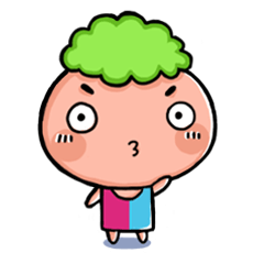 [LINEスタンプ] Funky Broccoli