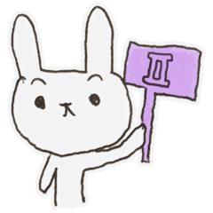 [LINEスタンプ] うさぎちゅんぼ2