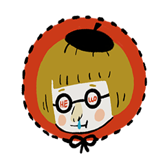 [LINEスタンプ] Nose ＆ Glasses