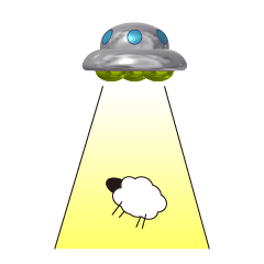[LINEスタンプ] Mr.UFO