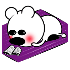 [LINEスタンプ] シロクマのくましろう