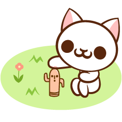 [LINEスタンプ] 通信量ねこにゃん