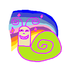 [LINEスタンプ] My snail