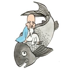 [LINEスタンプ] 仙人と瑞獣