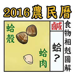 [LINEスタンプ] 2016 Chinese Fortune Calendarの画像（メイン）