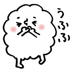 [LINEスタンプ] ほんわか「わたあめちゃん」