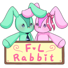 [LINEスタンプ] FL Rabbit