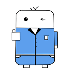 [LINEスタンプ] Eraser man