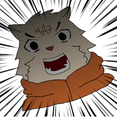 [LINEスタンプ] The Sick Furry Sticker - KaKurola