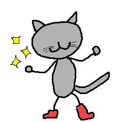 [LINEスタンプ] ブーツねこ