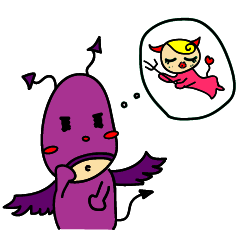 [LINEスタンプ] 小悪魔じじい