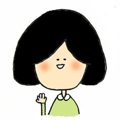 [LINEスタンプ] きーちゃんのつぶやき