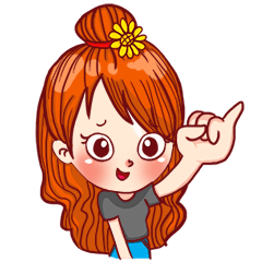 [LINEスタンプ] Perverse Girl (EN)