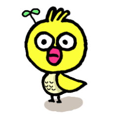 [LINEスタンプ] 小鳥のピーチク
