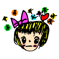 [LINEスタンプ] はるかのお絵かき