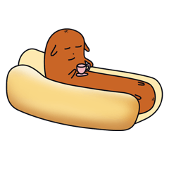 [LINEスタンプ] Hotdawg