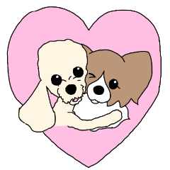 [LINEスタンプ] みるきーとまっしゅ