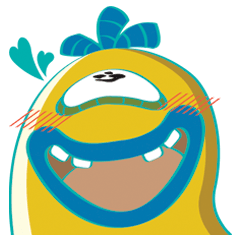 [LINEスタンプ] Welcome to Jullu town！