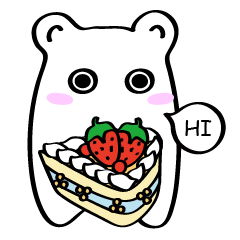 [LINEスタンプ] Little White baby (I)