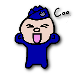 [LINEスタンプ] 空自のくぅちゃん