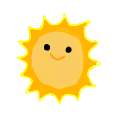 [LINEスタンプ] Funny Sun