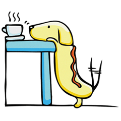 [LINEスタンプ] Funny Daily life of Burbur
