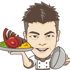 [LINEスタンプ] RGcute brothers-The Chef
