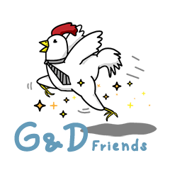 [LINEスタンプ] Ghiken ＆ Duckod friends.