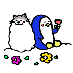 [LINEスタンプ] ペンギンと愉快なお友達