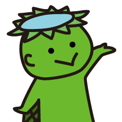 [LINEスタンプ] 海辺で暮らしているカッパ