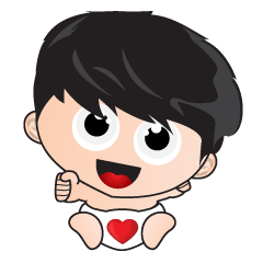 [LINEスタンプ] Richie baby