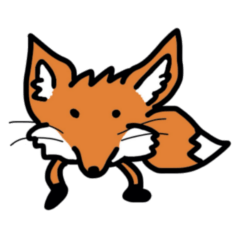 [LINEスタンプ] エキノフォックス君