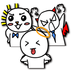 [LINEスタンプ] AngelTicons Season1