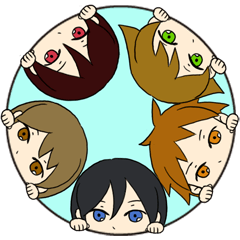 [LINEスタンプ] そぞろな五人