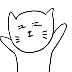 [LINEスタンプ] Silently Cat