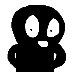 [LINEスタンプ] Small black man III