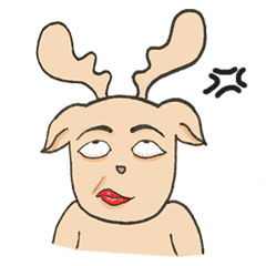 [LINEスタンプ] Happy Gay Deer V.3