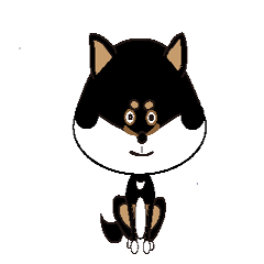 [LINEスタンプ] Feelings of Shiba Inu HOTARU
