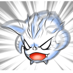 [LINEスタンプ] Devil - Chicken Chop No.1