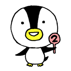 [LINEスタンプ] ペンギンのぺ太郎2