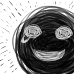 [LINEスタンプ] dark dark 2
